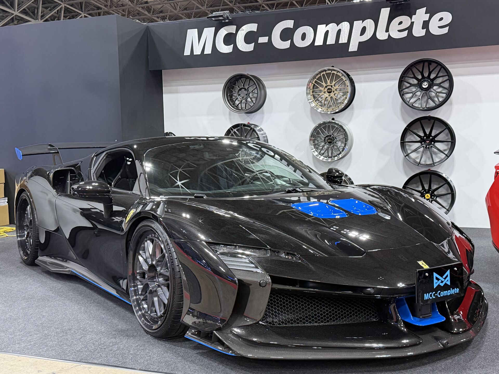 東京オートサロン2026出展 フェラーリ SF90 XX フルPPF車両を美装で仕上げる｜秋田BLANC