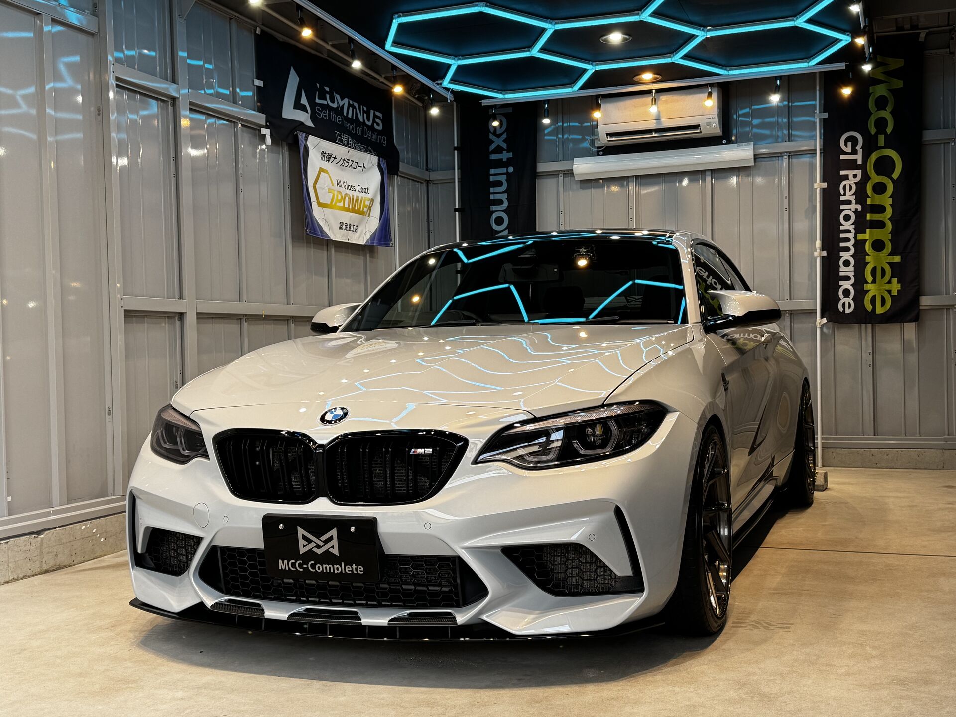 秋田でBMW M2コンペティションを研磨・コーティング｜LM DIAMOND PRO 3層で仕上げる