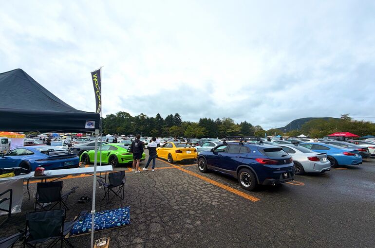   Euro Meeting in Karuizawa 2026会場に集まった欧州カスタムカー    